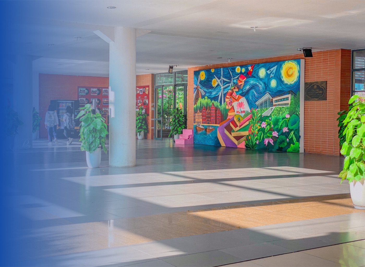 Không gian học tập tại Trường THPT chuyên Hà Nội – Amsterdam